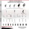 Service Caster 4 Inch Thermoplastic Wheel 1 Inch Expanding Stem Caster Set with 2 Brakes SCC-EX05S410-TPRS-1-2-SLB-2 - alternate 3